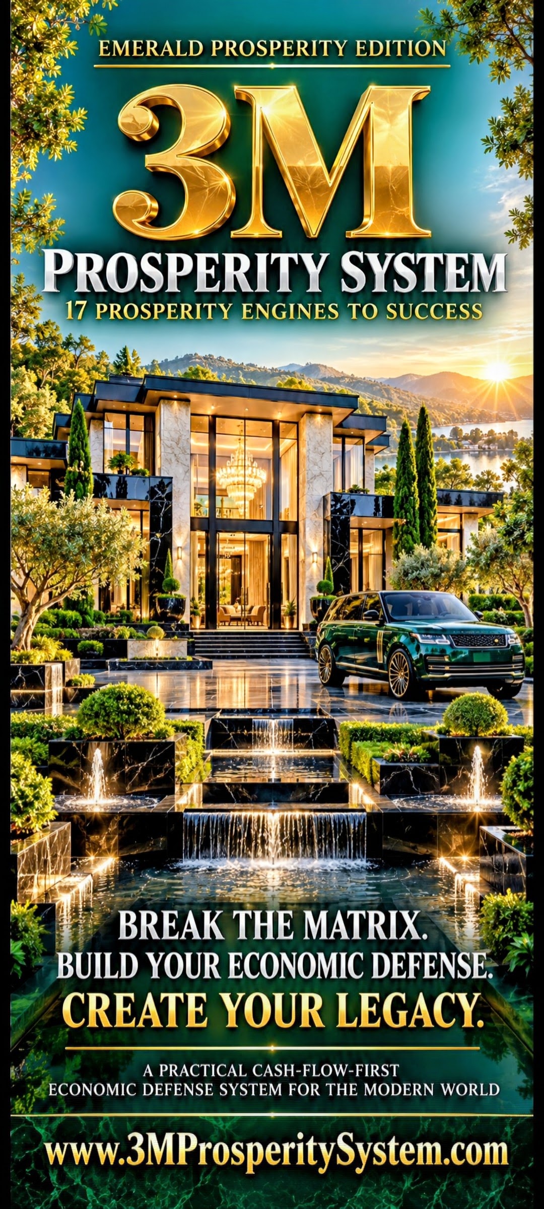 3M Prosperity System — Emerald Prosperity brochure front