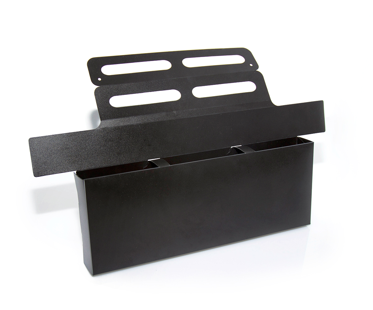 Three-Compartment Leaflet Holder