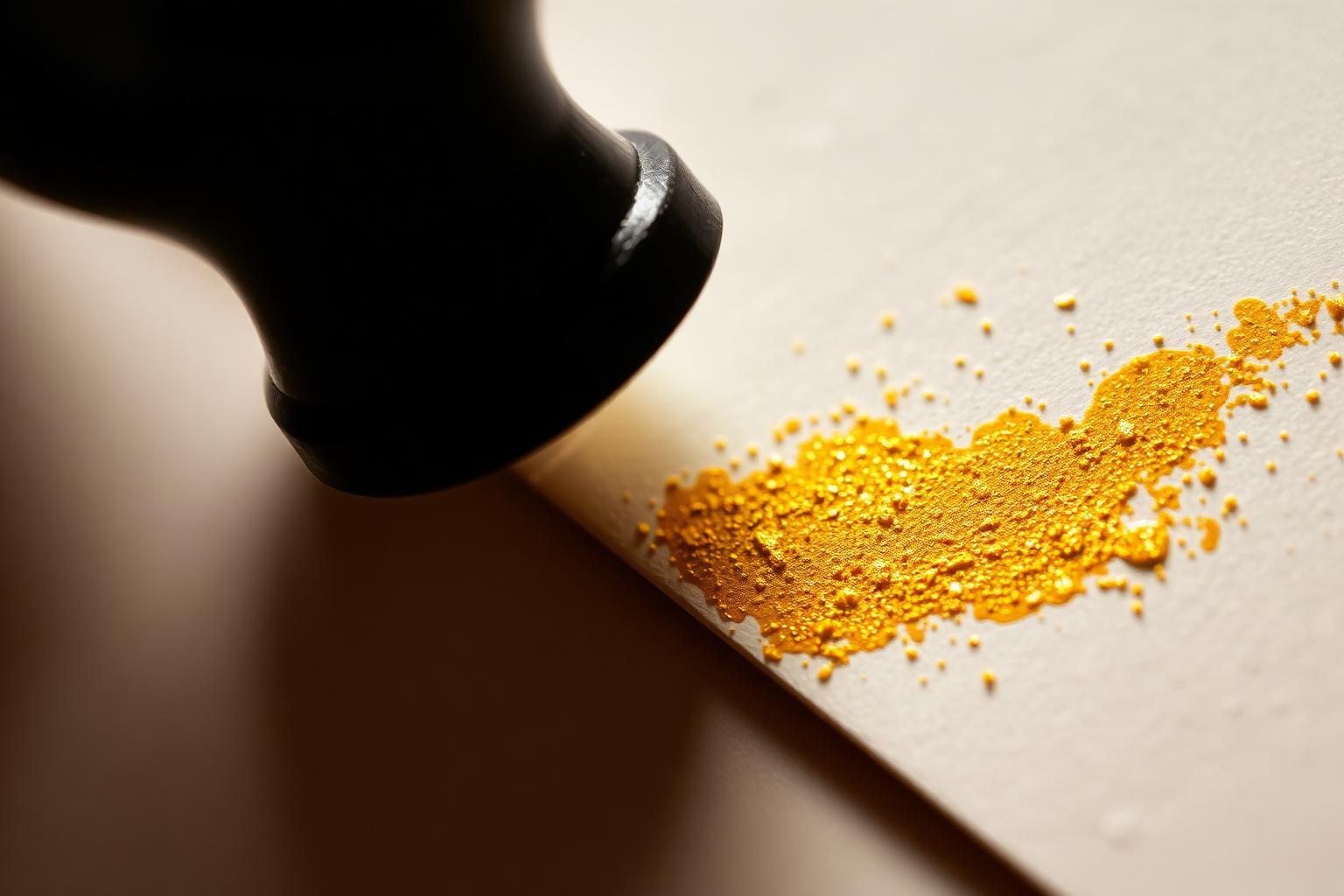 Rubber Stamp Imprint