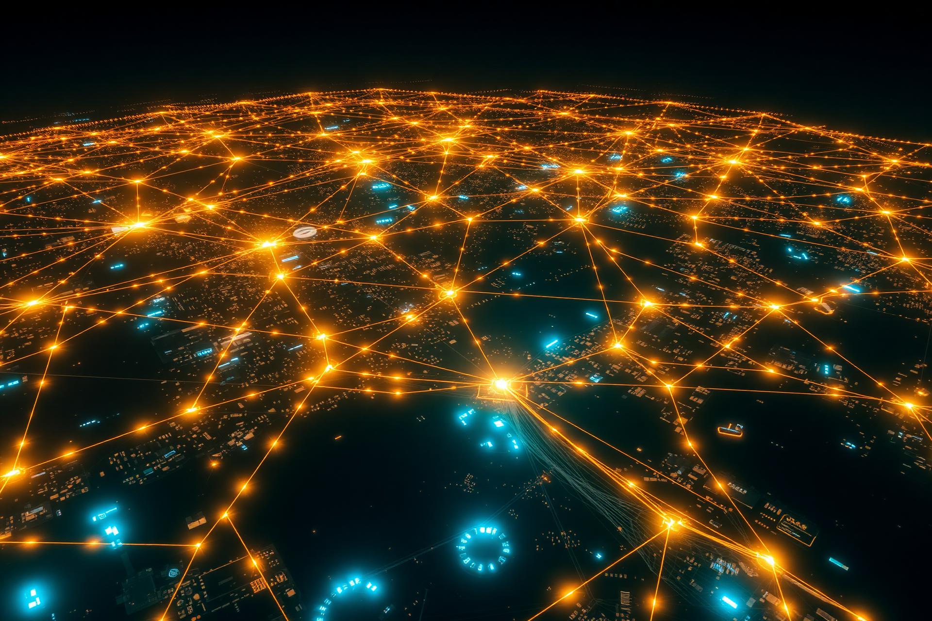Global Network Of Light