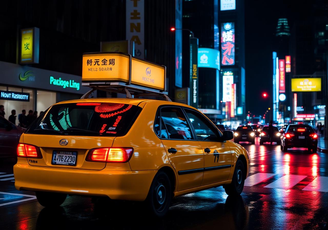 Taxi-Top Broadcast