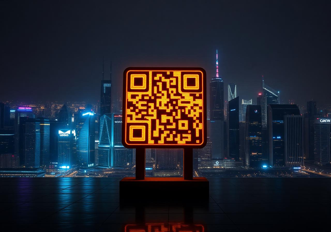 Glowing QR Authority
