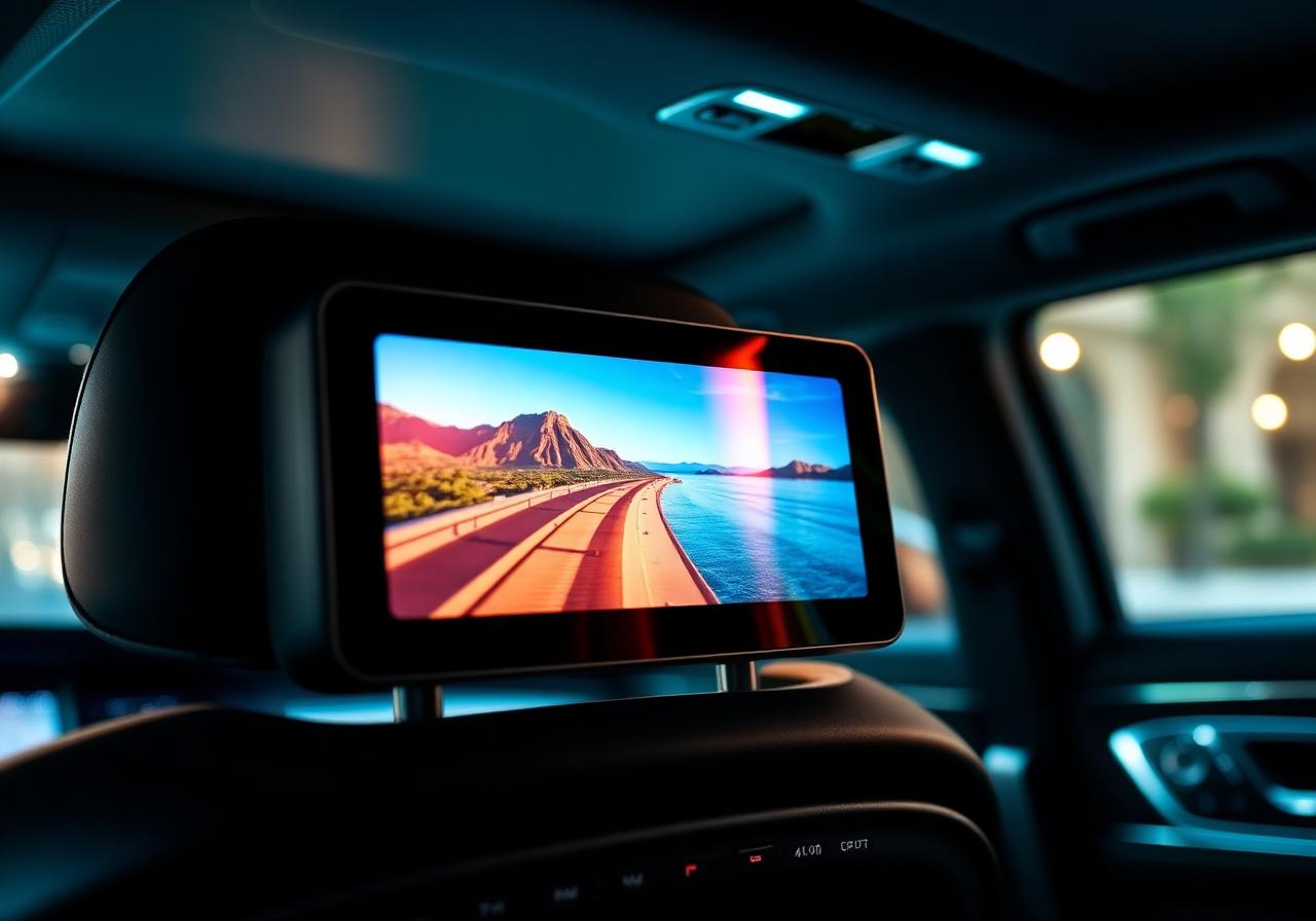 Cinematic In-Car Display
