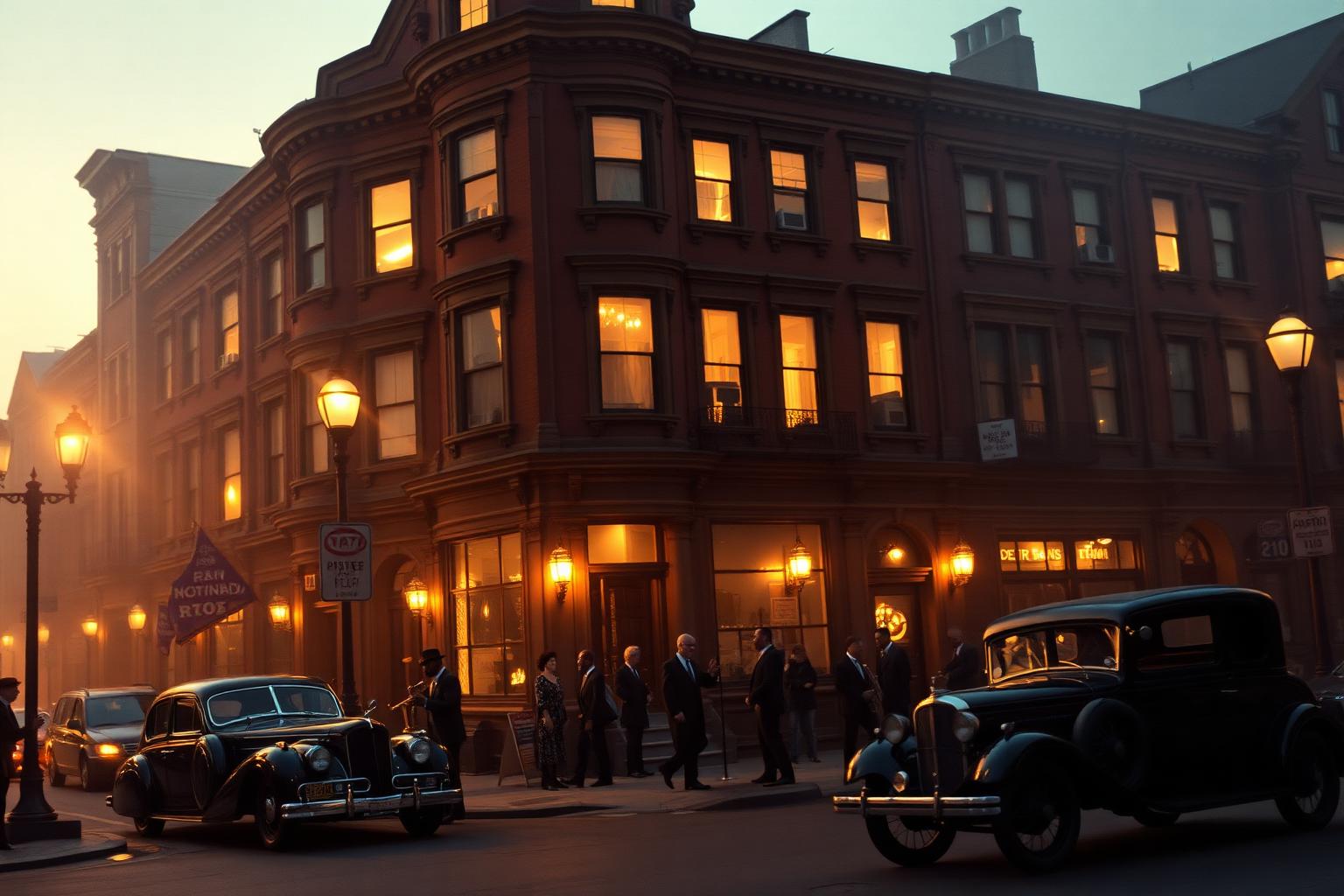 Harlem At Dusk