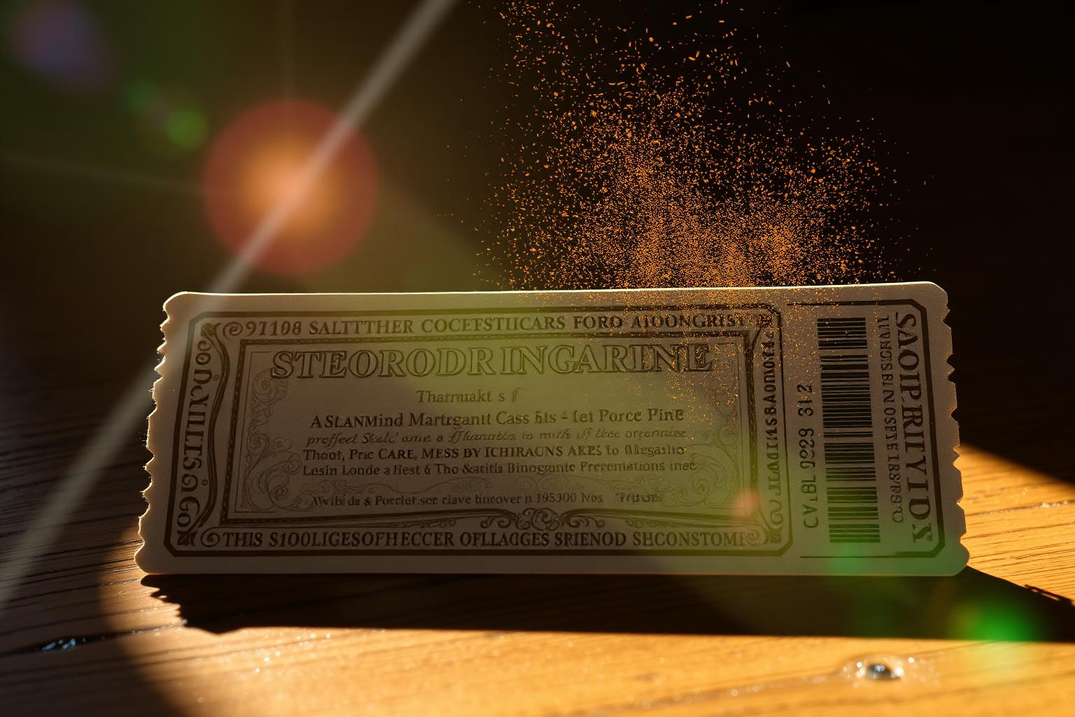 The Ticket Appears