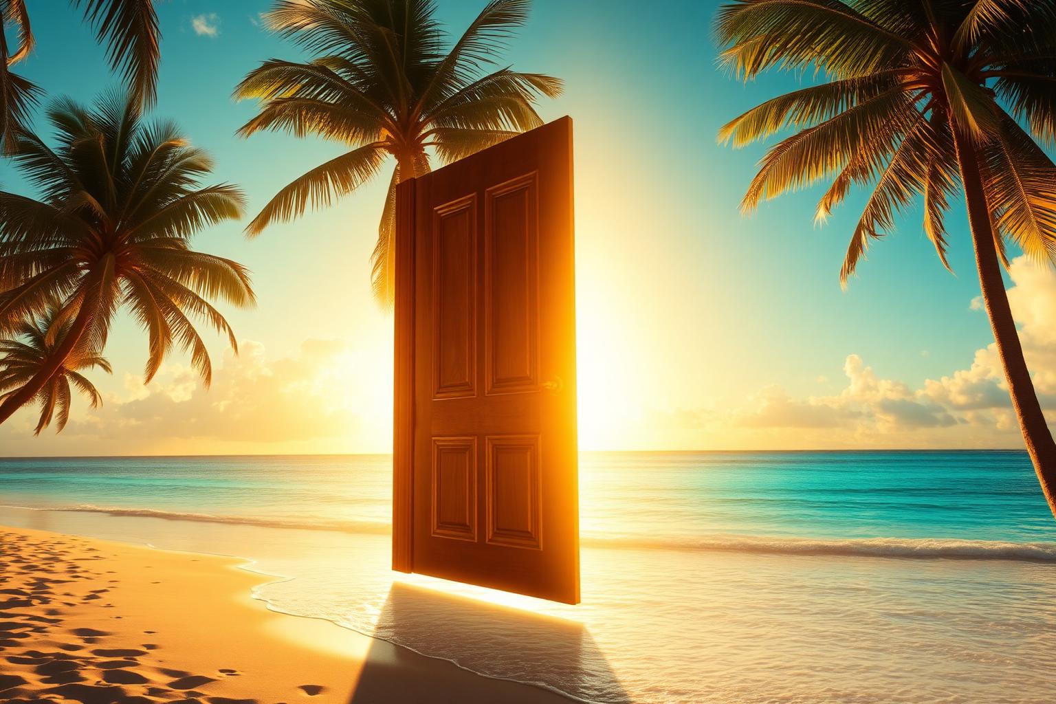The Door On The Beach