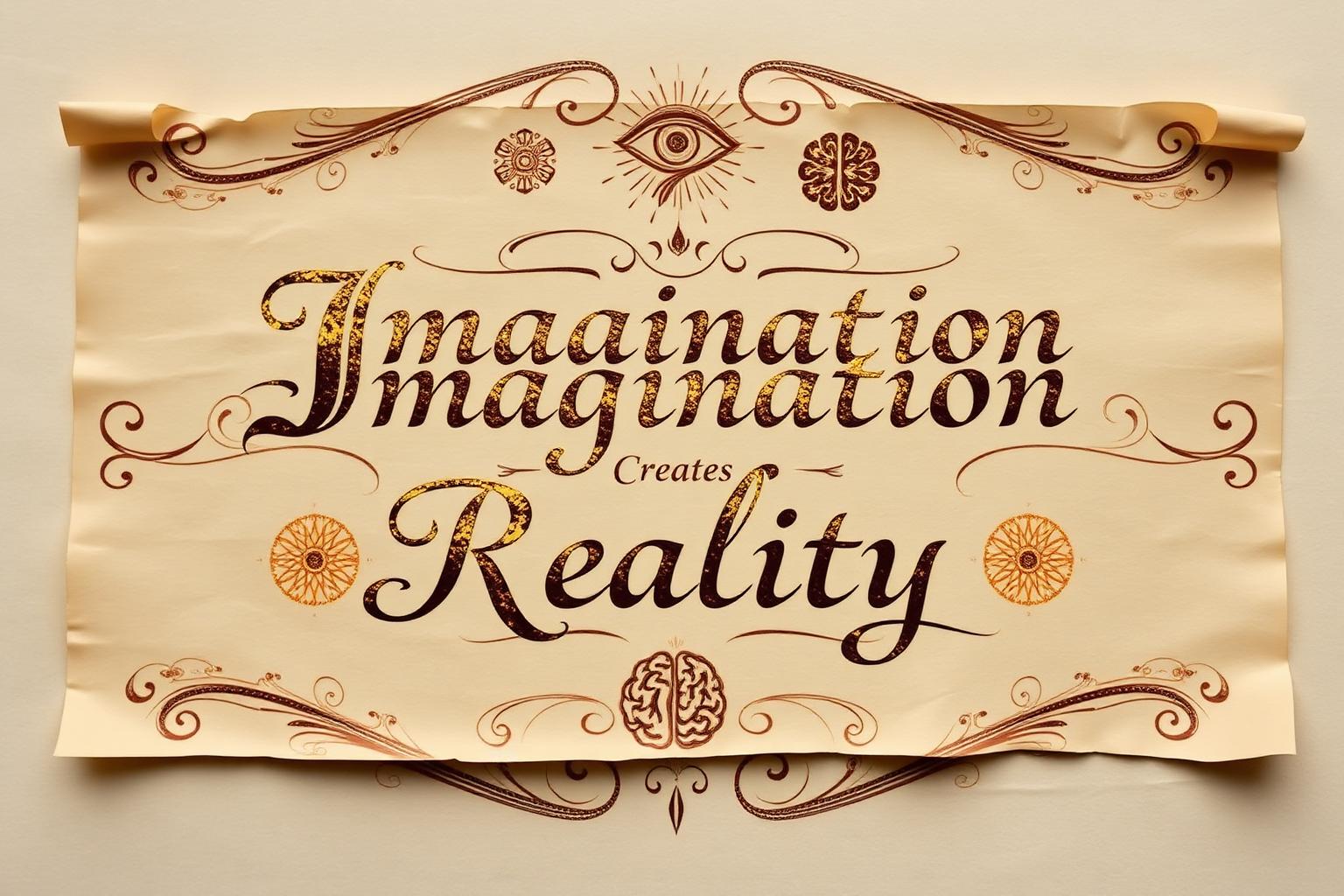 Imagination Creates Reality