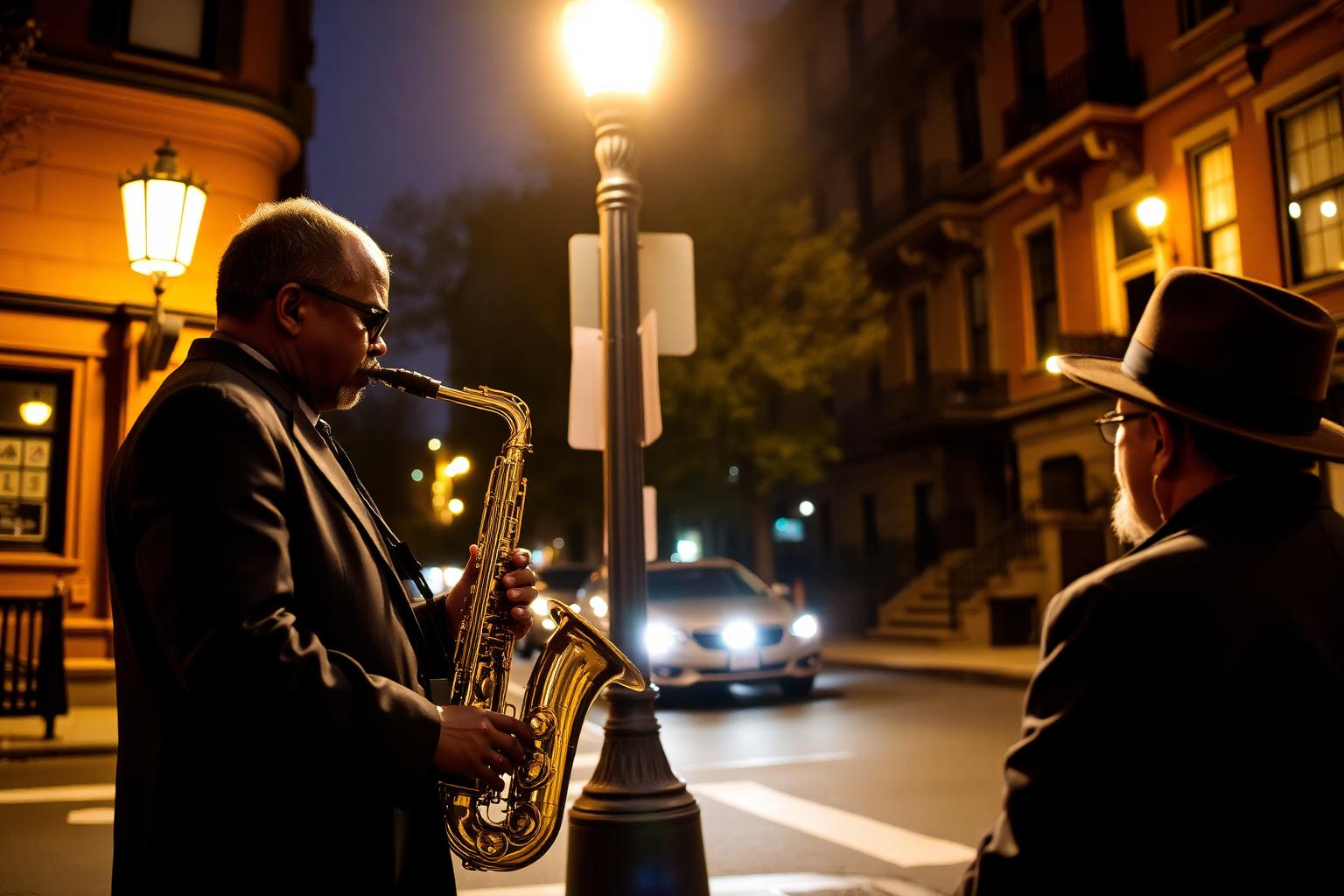 Saxophone On The Corner