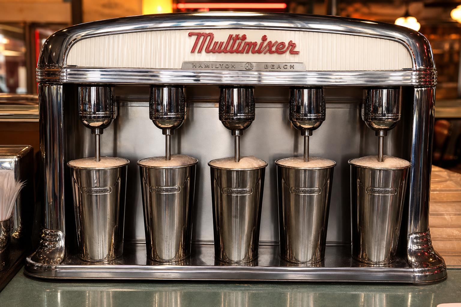 Five-Spindle Multimixer